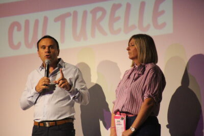 Dans l'après-midi, Victor Da Silva et Anne Graveleau, Adjointe au Maire déléguée à la culture, aux festivités et à la communication ont ouvert la saison culturelle 2026-2027.  - Agrandir l'image 39 sur 44, fenêtre modale